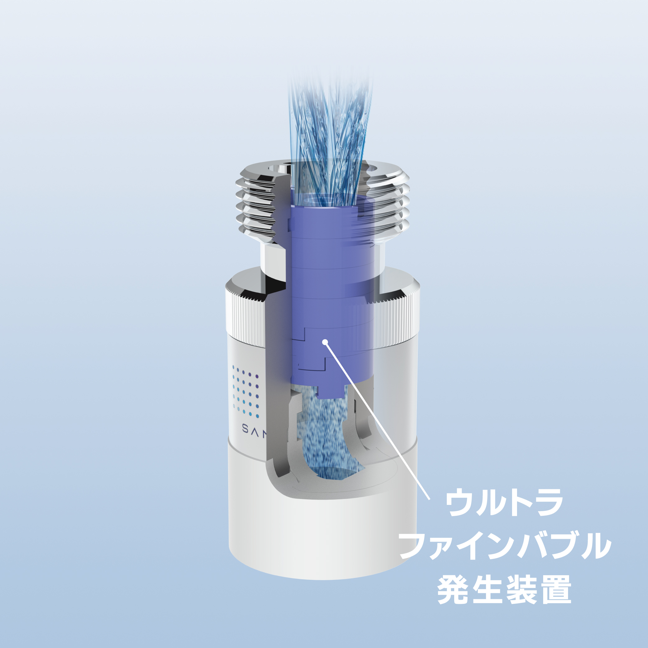 ケガ防止のため保護キャップを付けたまま作業してください