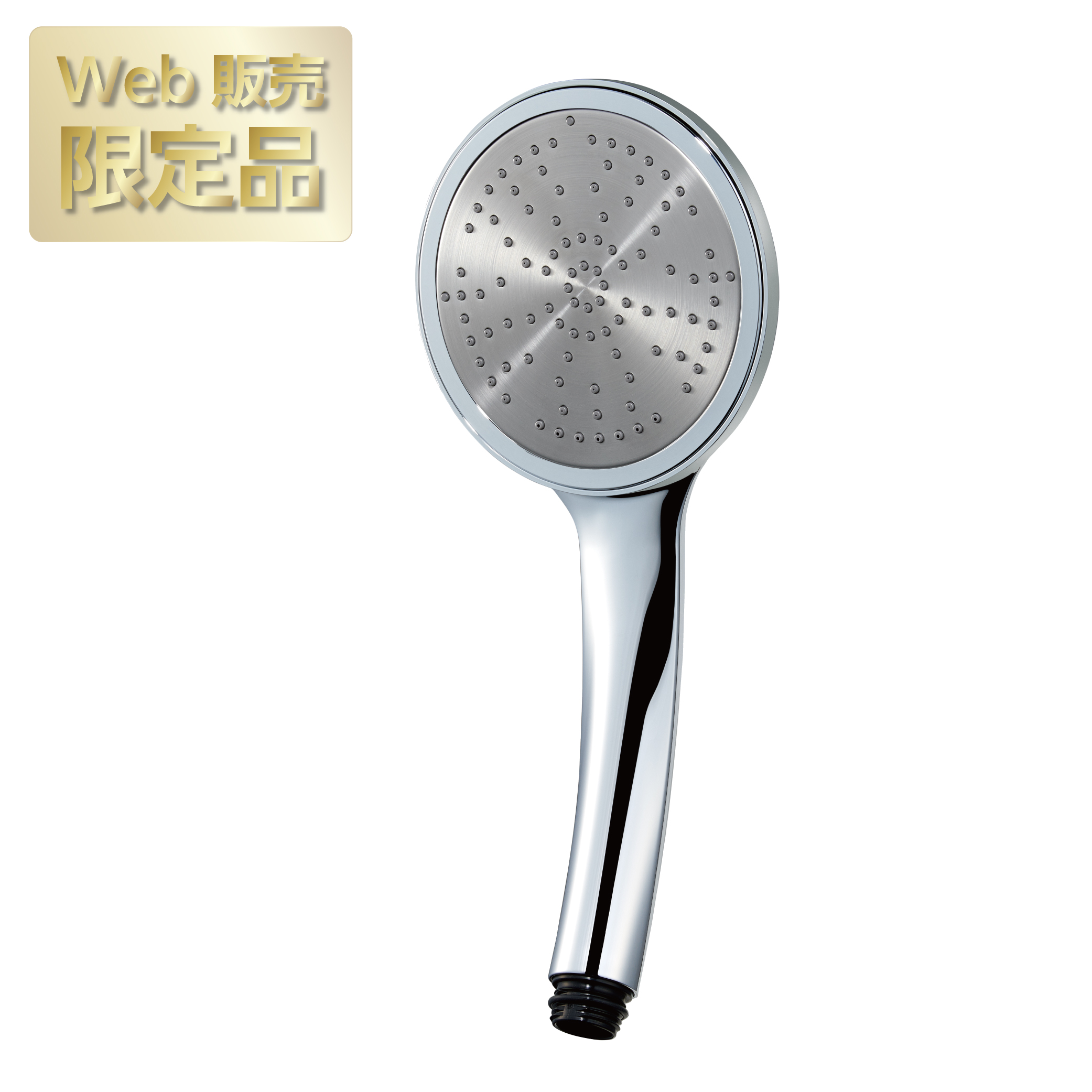 ラージメタリックシャワーヘッド　PS3501-81XA-CHA20-EC