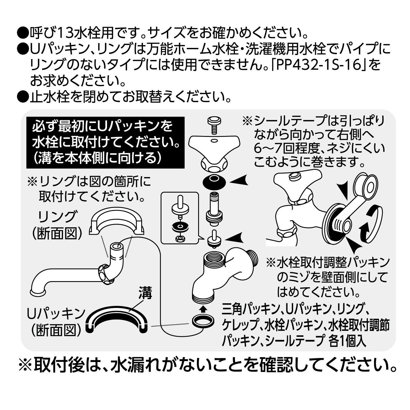 特長、取付方法