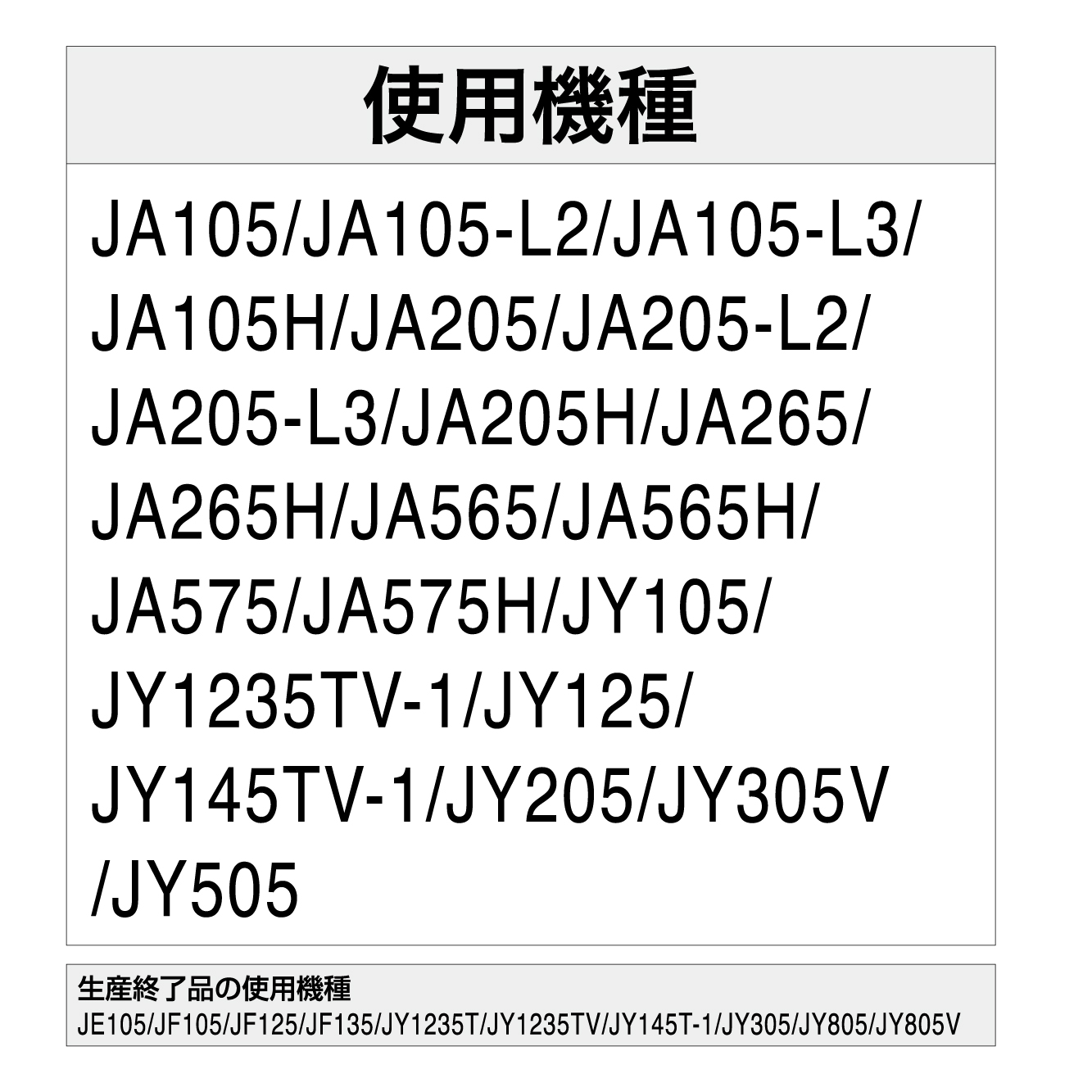 使用機種