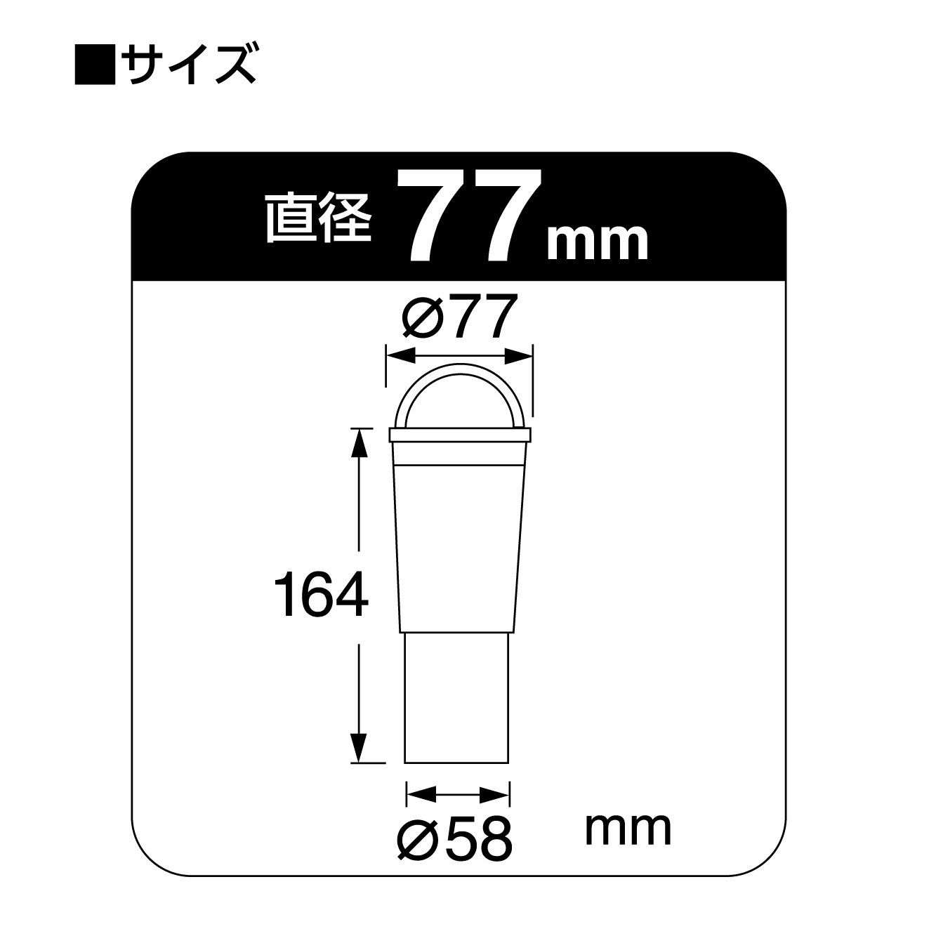 サイズ：ミニキッチン用