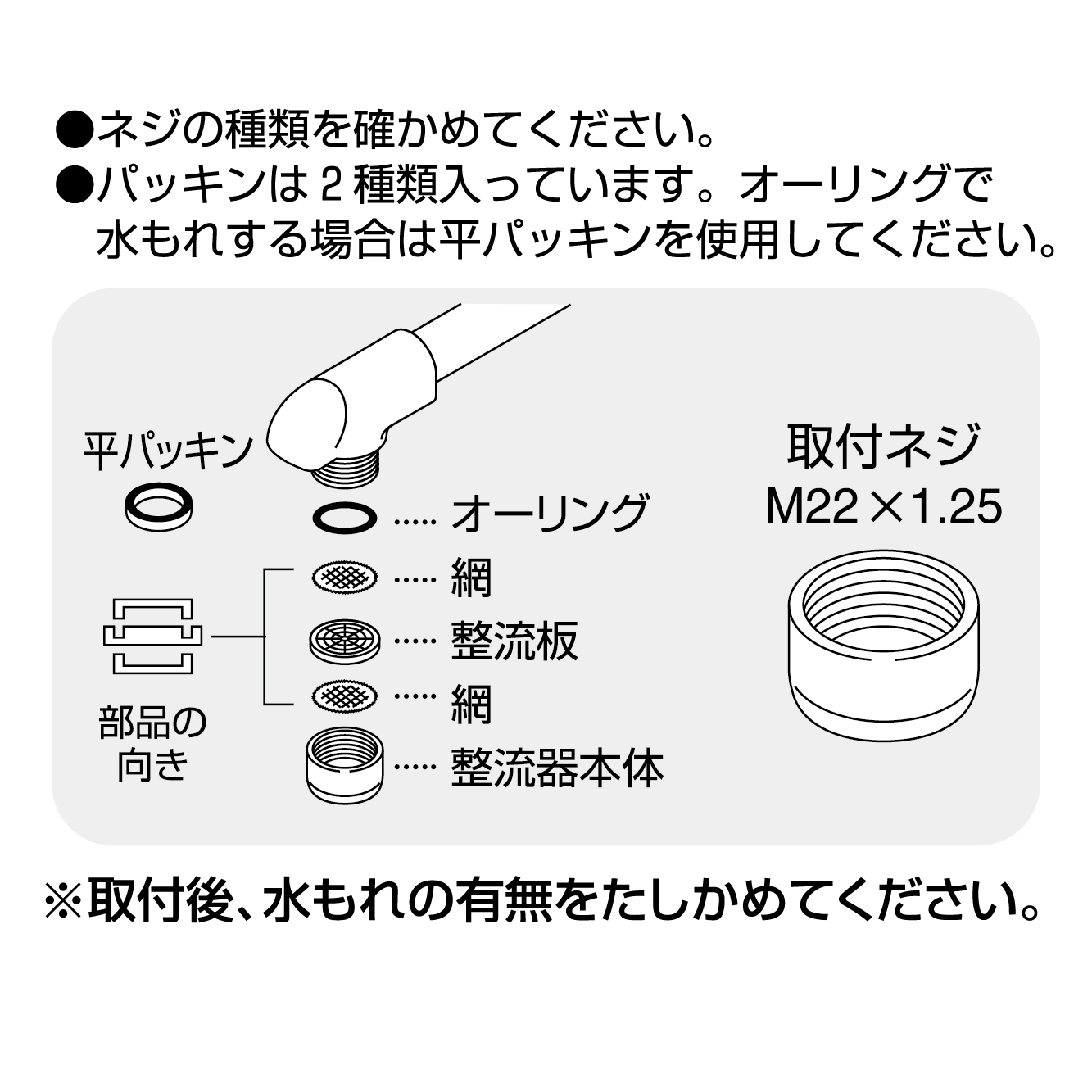 特長、サイズ