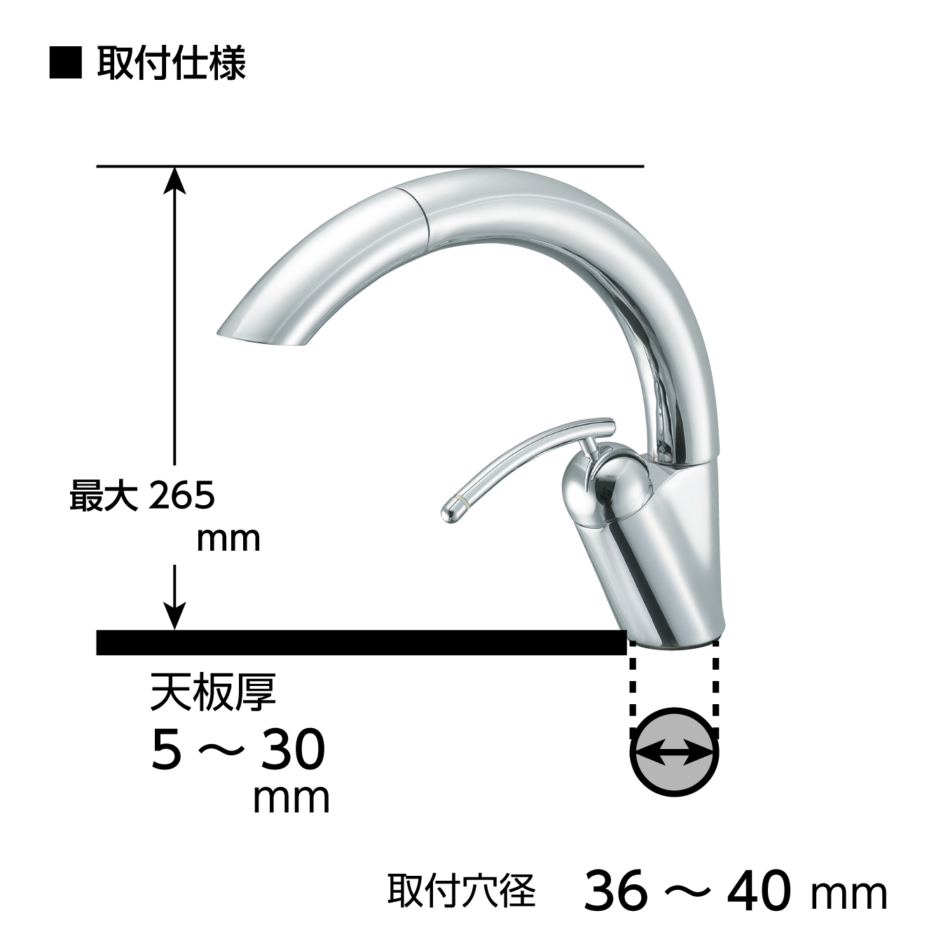 取付サイズ