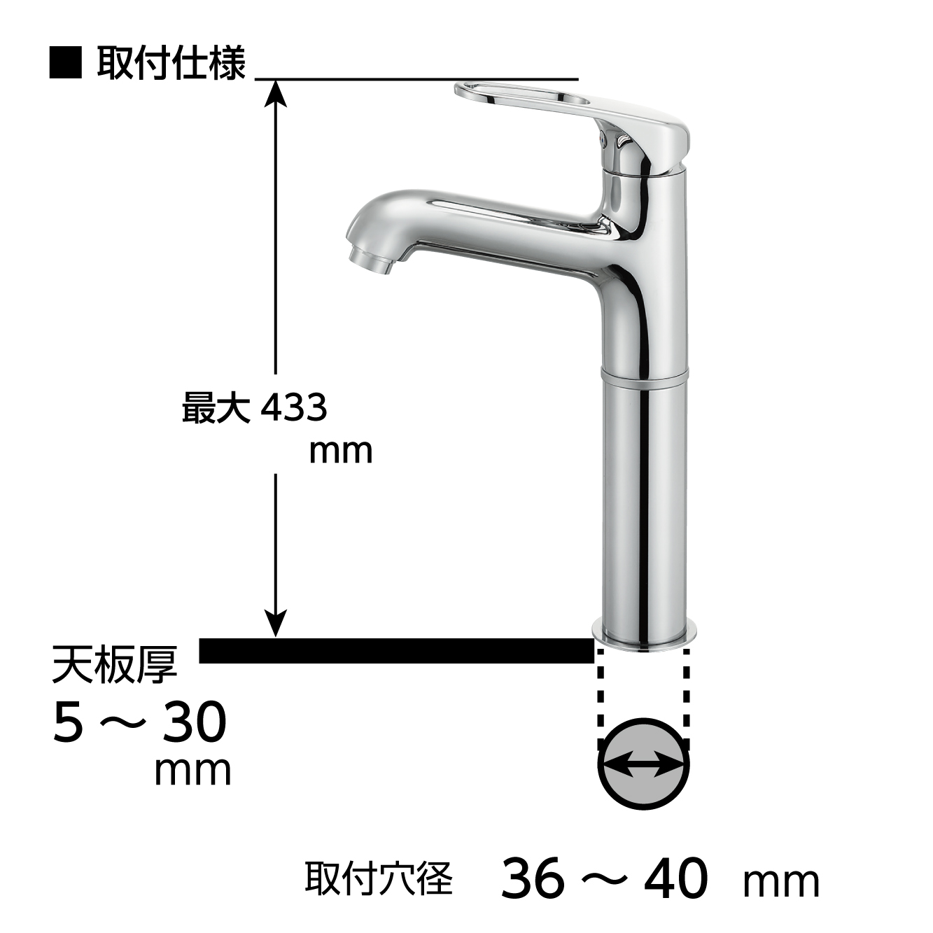 取付サイズ