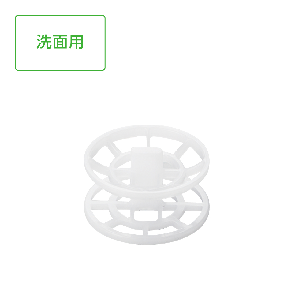 洗面器洗髪ゴミ受
