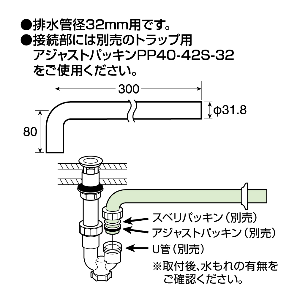 部品説明、サイズ