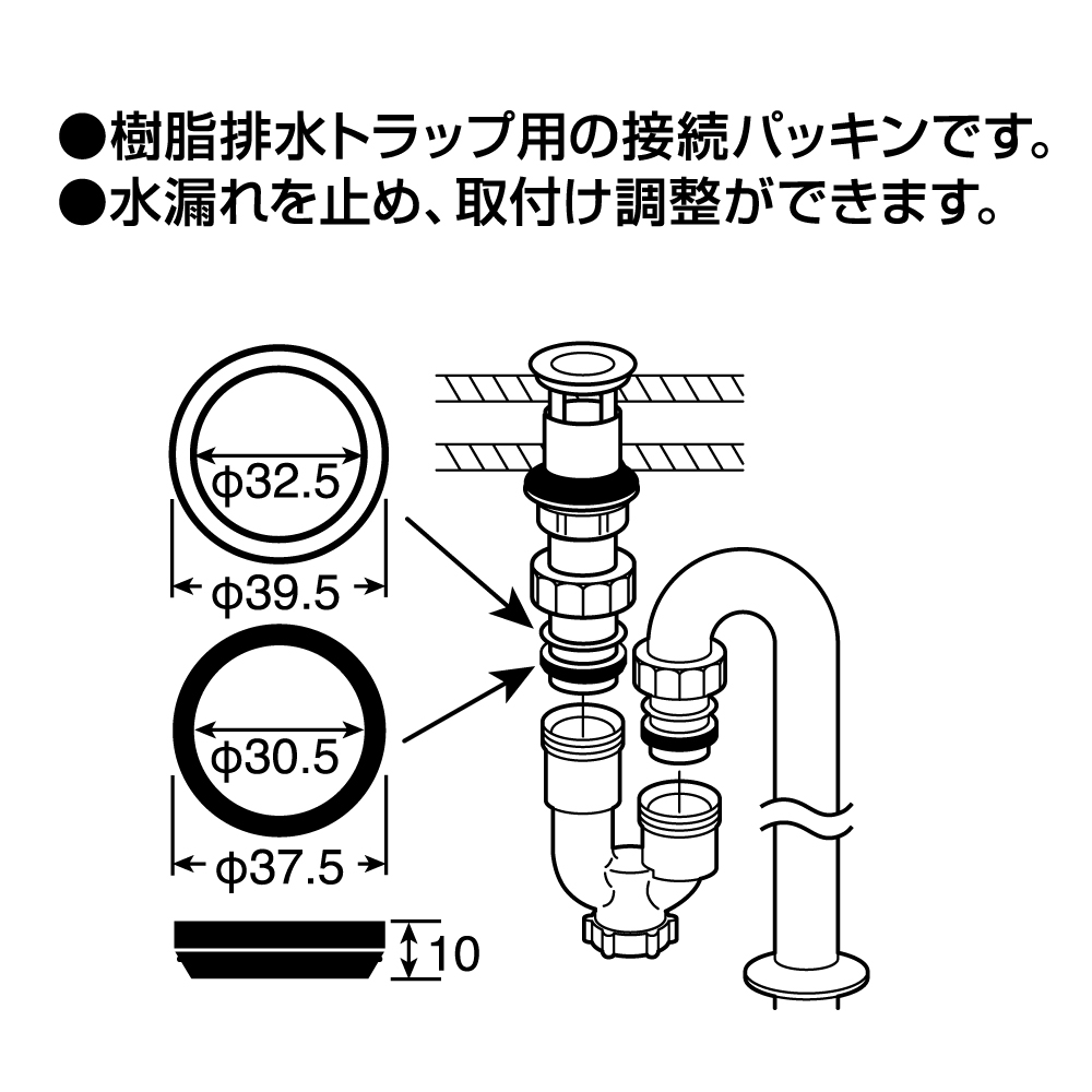 部品説明、サイズ