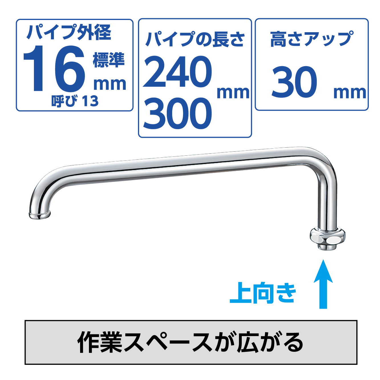 腰高パイプ