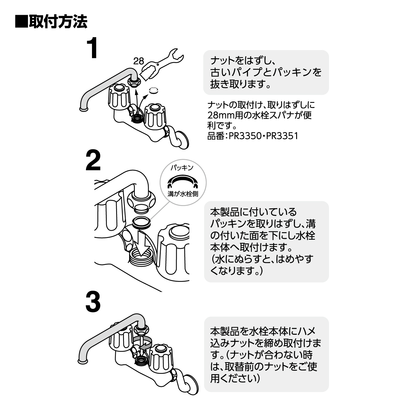 取付方法